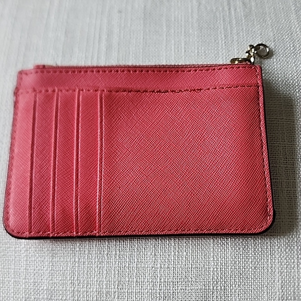 Used pink Kate Spade card/change wallet‎ - Picture 3 of 5